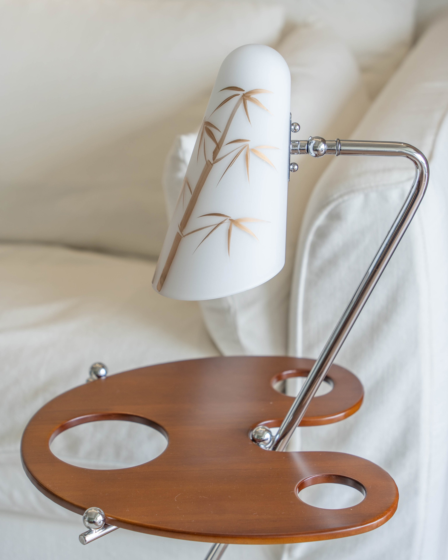 Eloi Vintage Side Table Floor Lamp - Pattern Edition