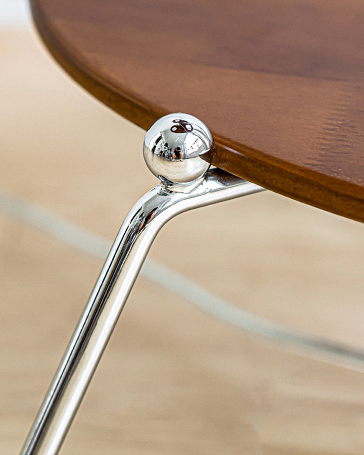 Eloi Vintage Side Table Floor Lamp - White Edition