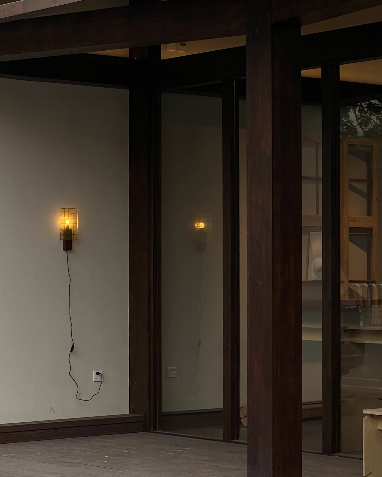 Ember Lattice Wall Sconce