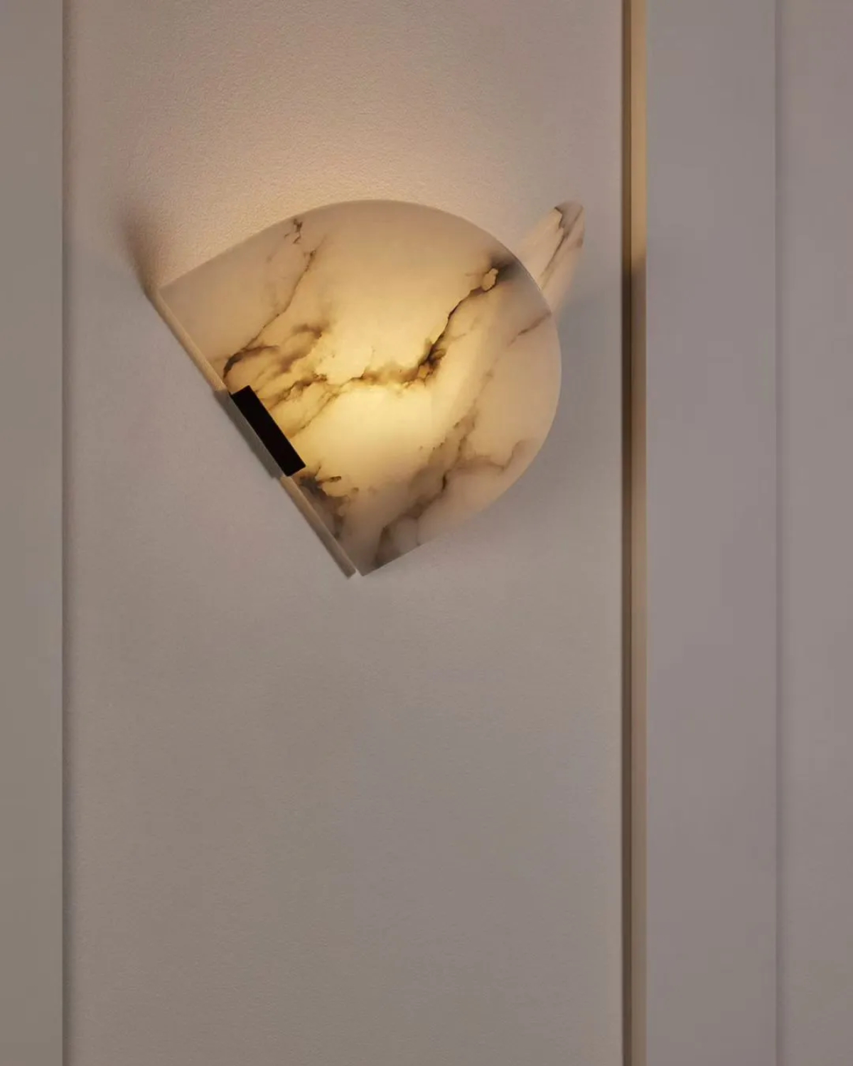 Embrace Alabaster Wall Sconce