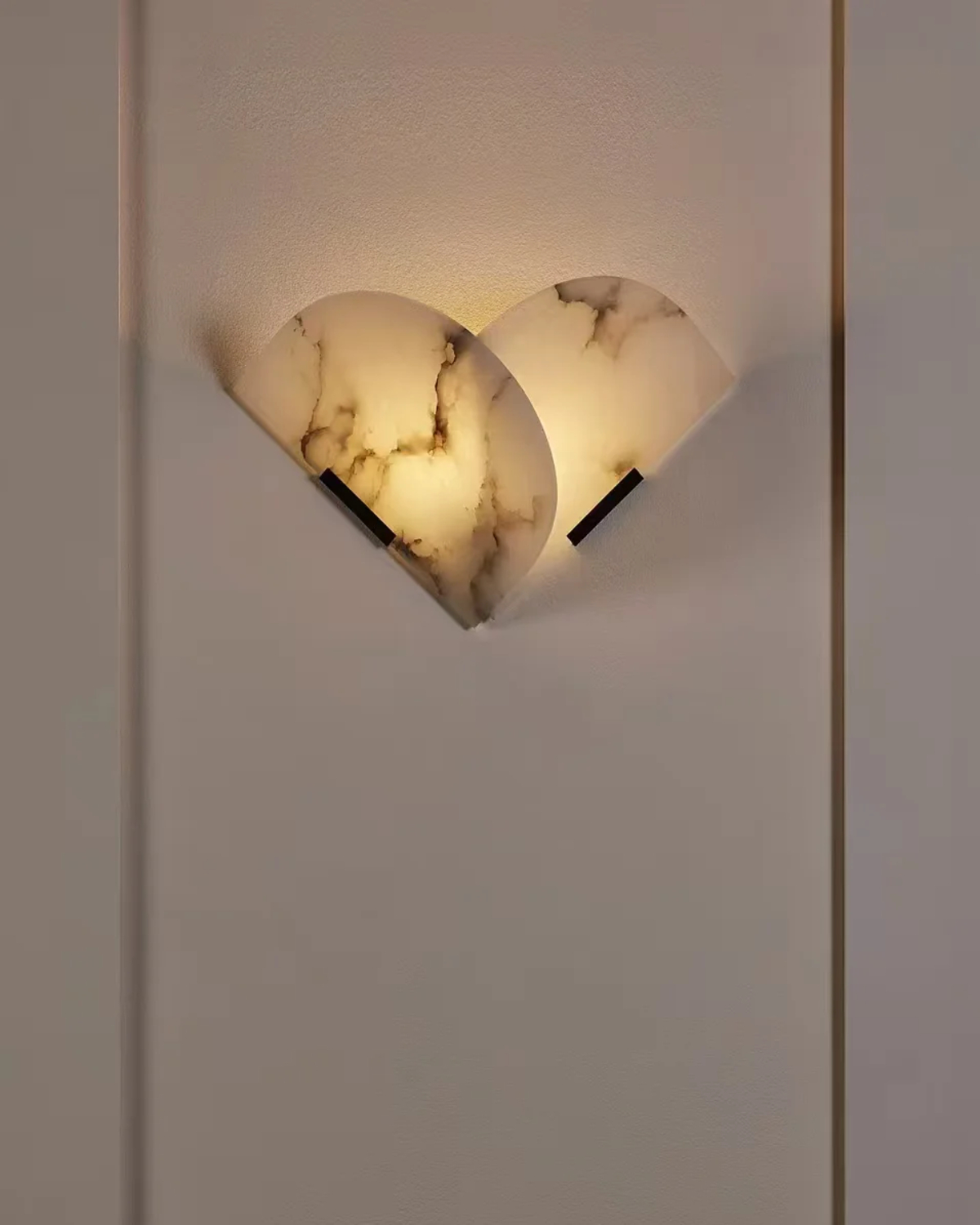 Embrace Alabaster Wall Sconce