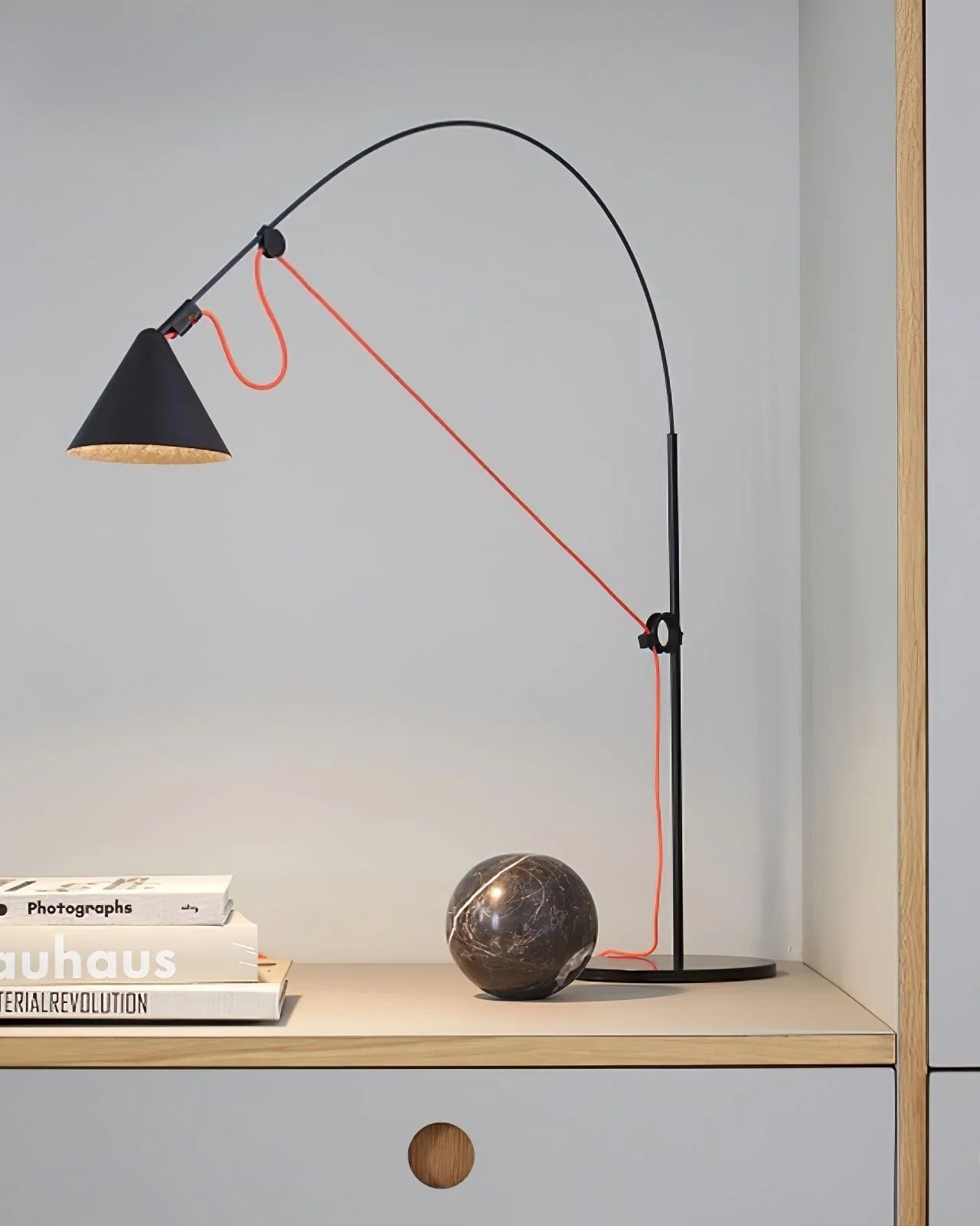 Ensure Black Table Lamp