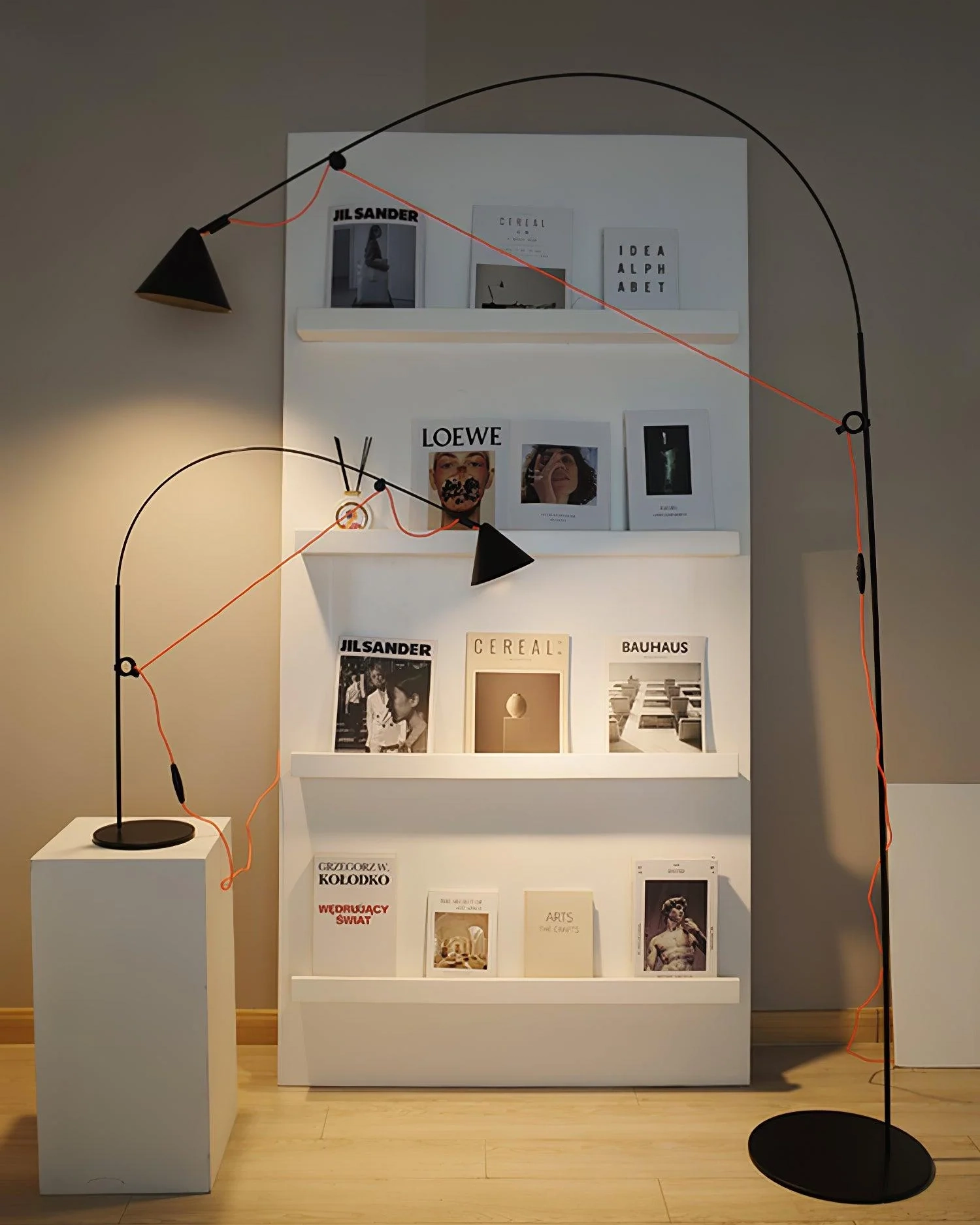 Ensure Black Table Lamp