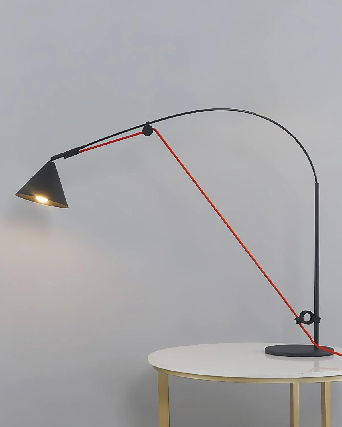 Ensure Black Table Lamp