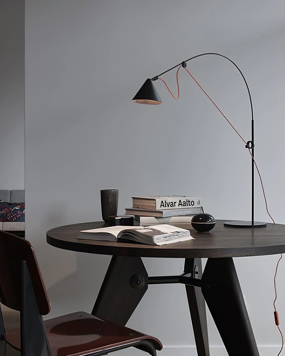 Ensure Black Table Lamp