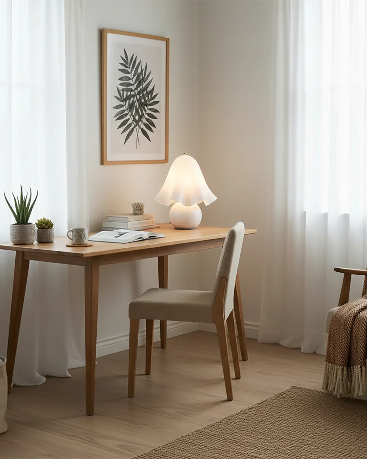 Fazzoletto Glass Table Lamp