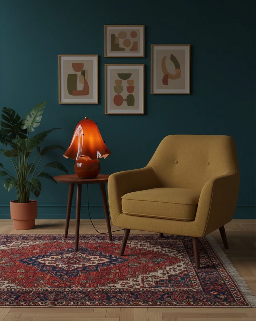 Fazzoletto Glass Table Lamp