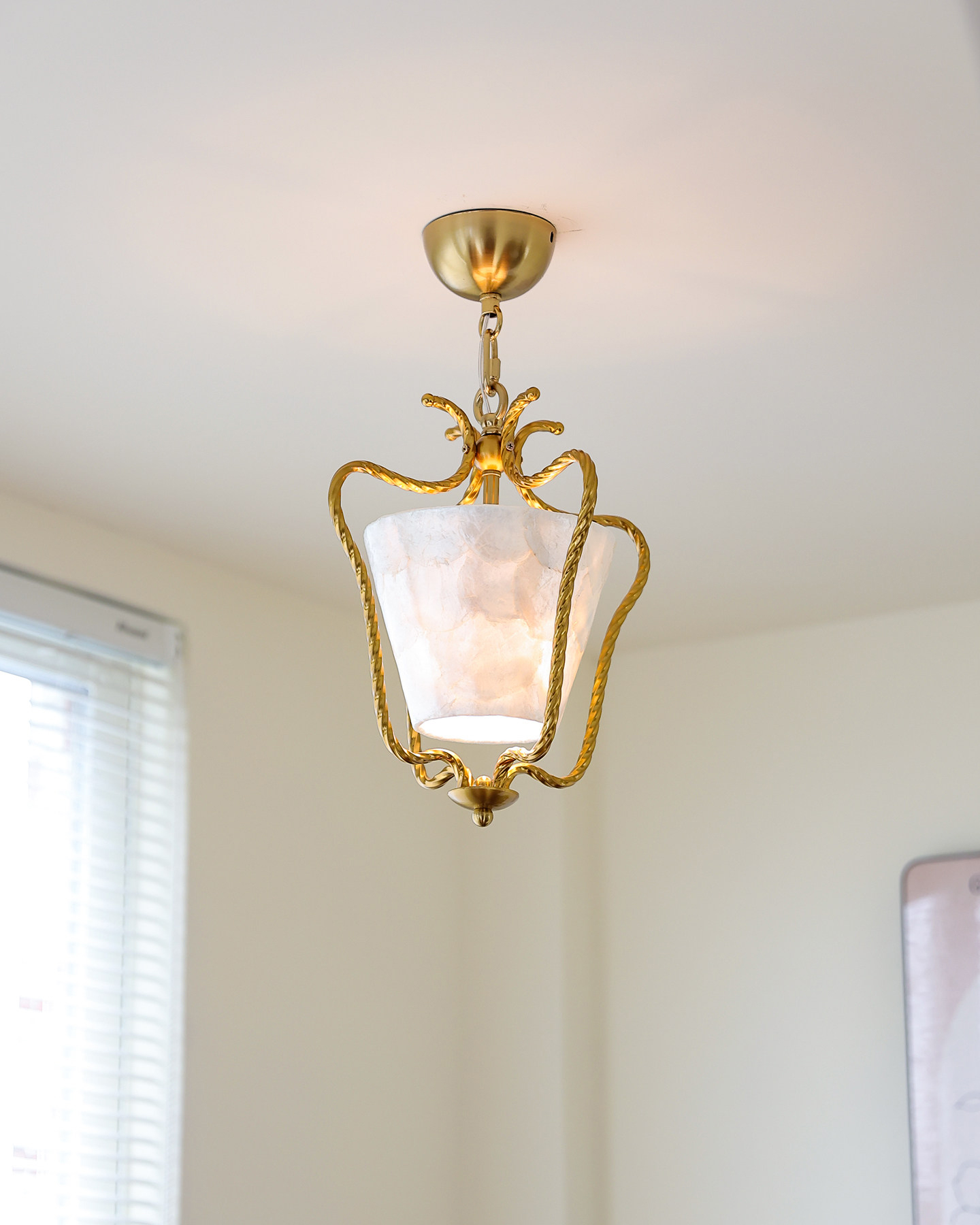 Florent Shell Ceiling Light
