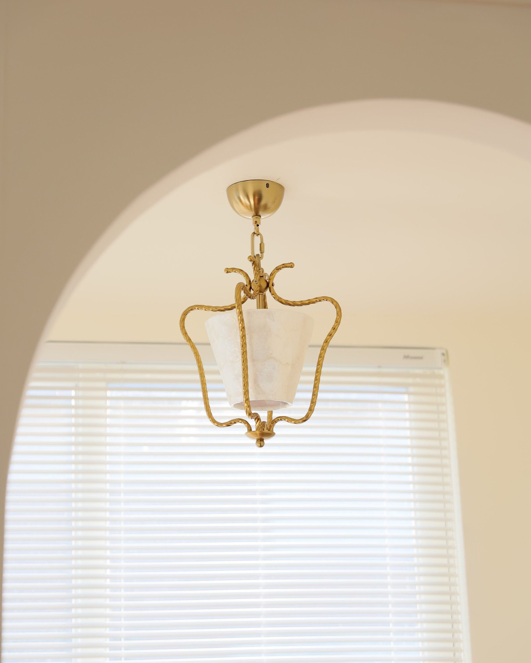 Florent Shell Ceiling Light