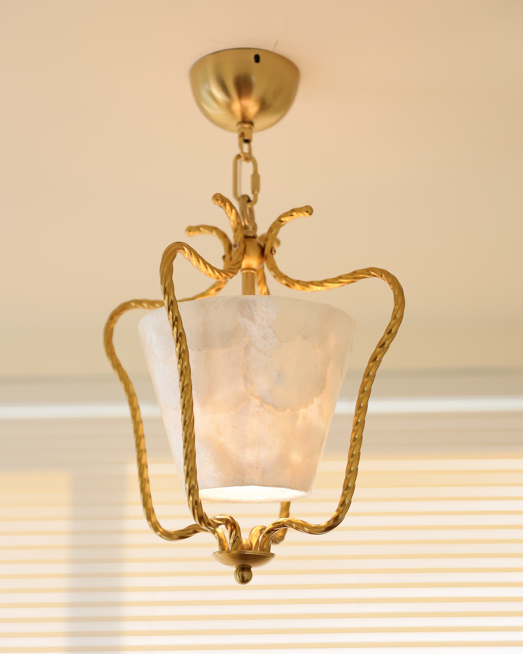 Florent Shell Ceiling Light
