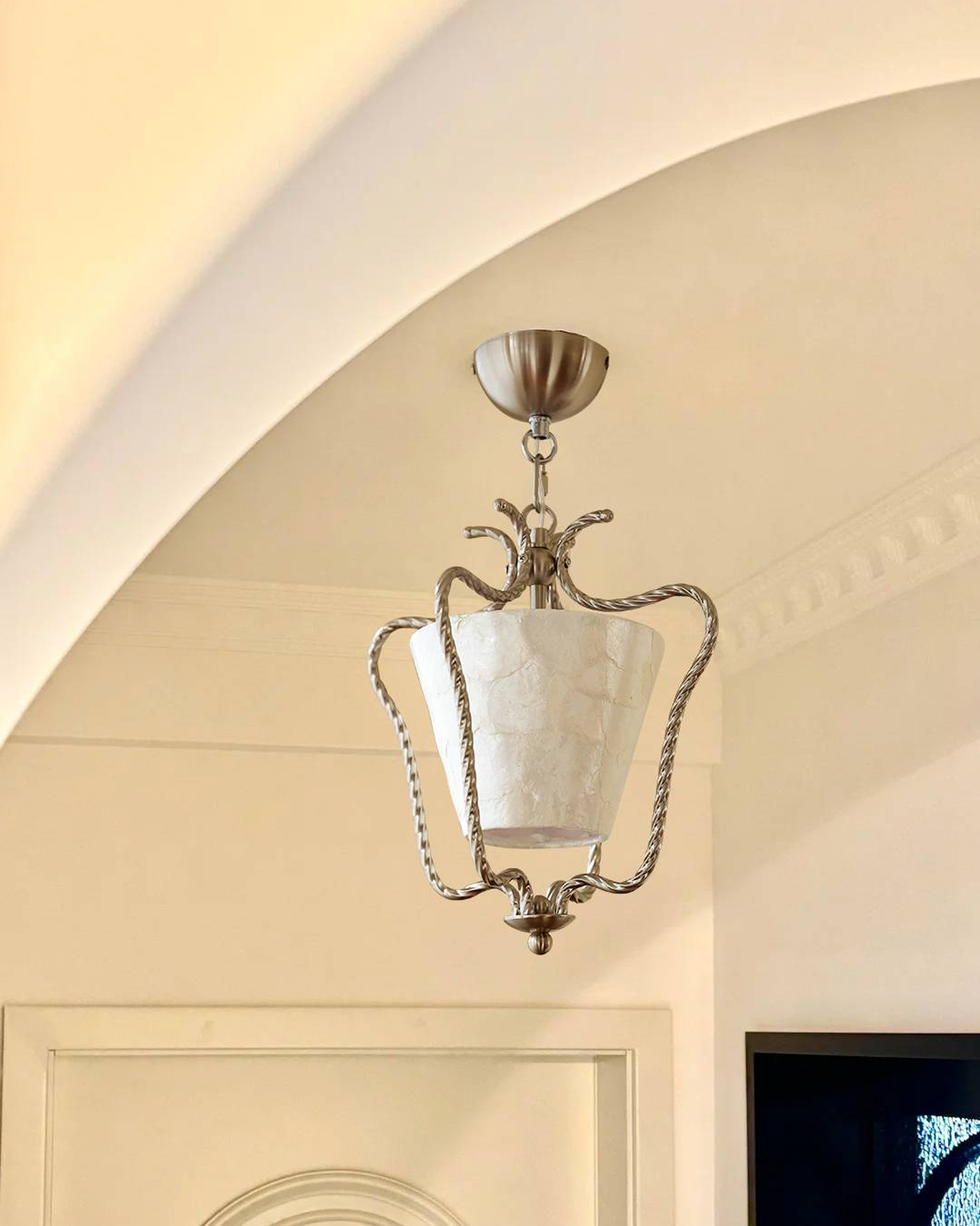 Florent Shell Ceiling Light