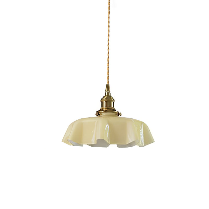 French Flower Pendant Swag Light-elegalight