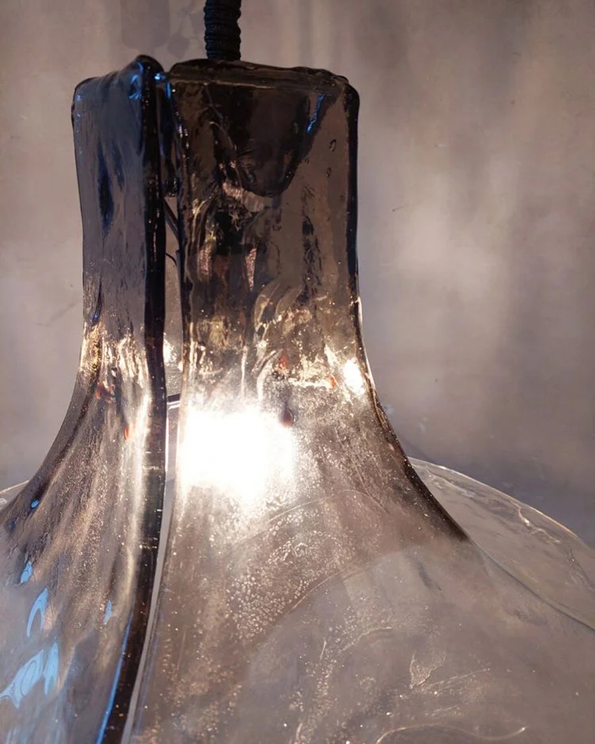 Murano Glass Flower Pendant Lamp