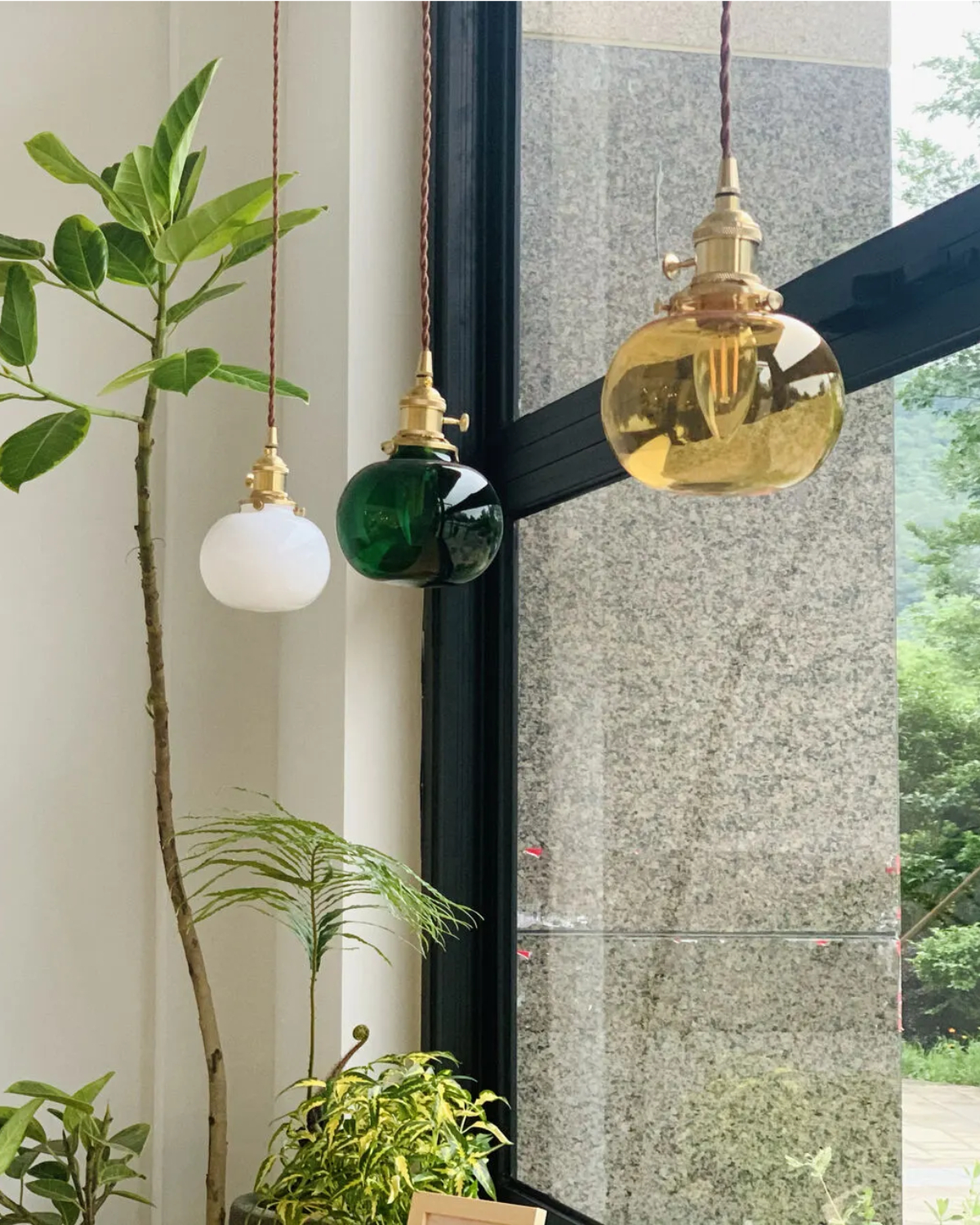Gemma Glass Pendant Light