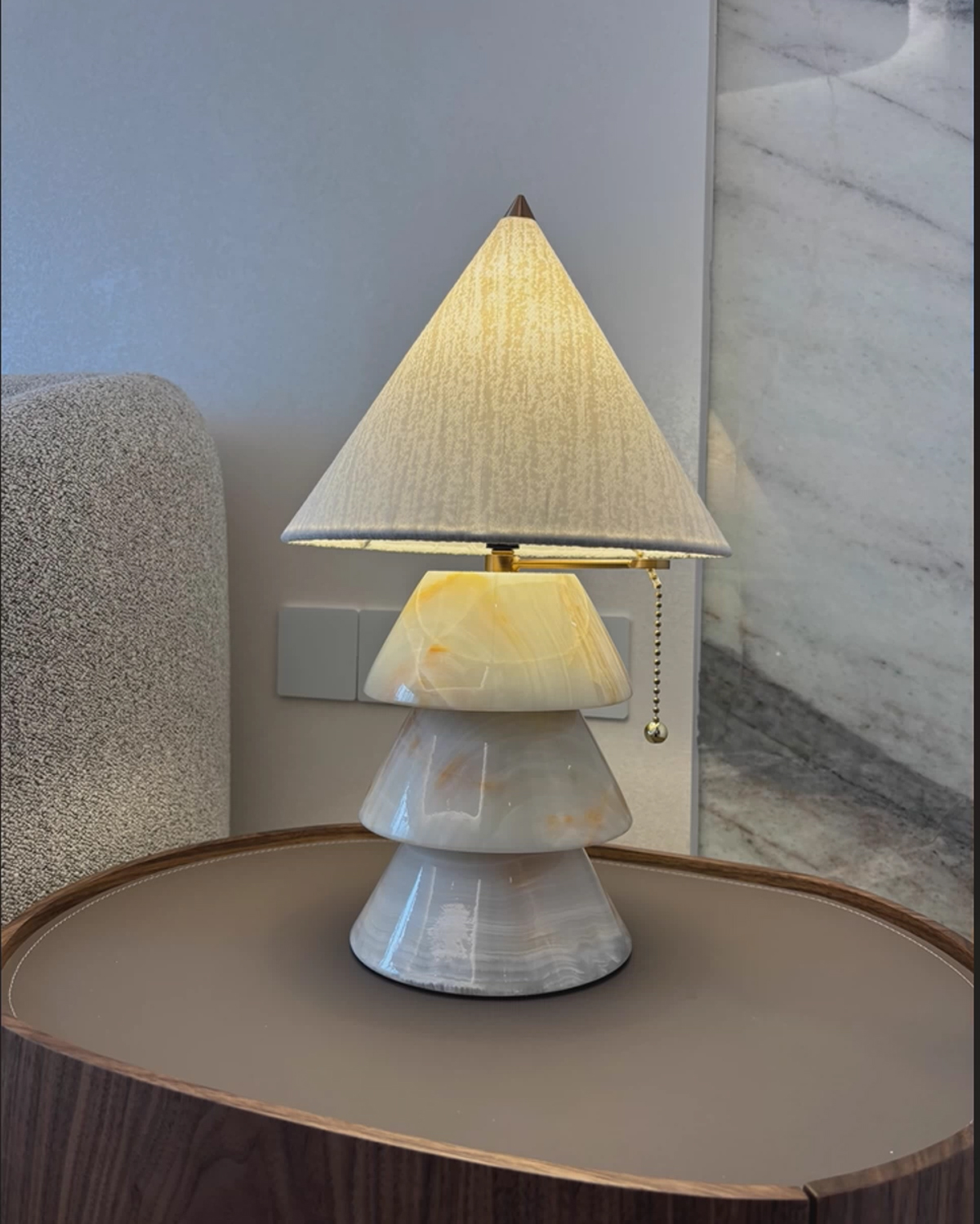 Gemmy Jade Table Lamp