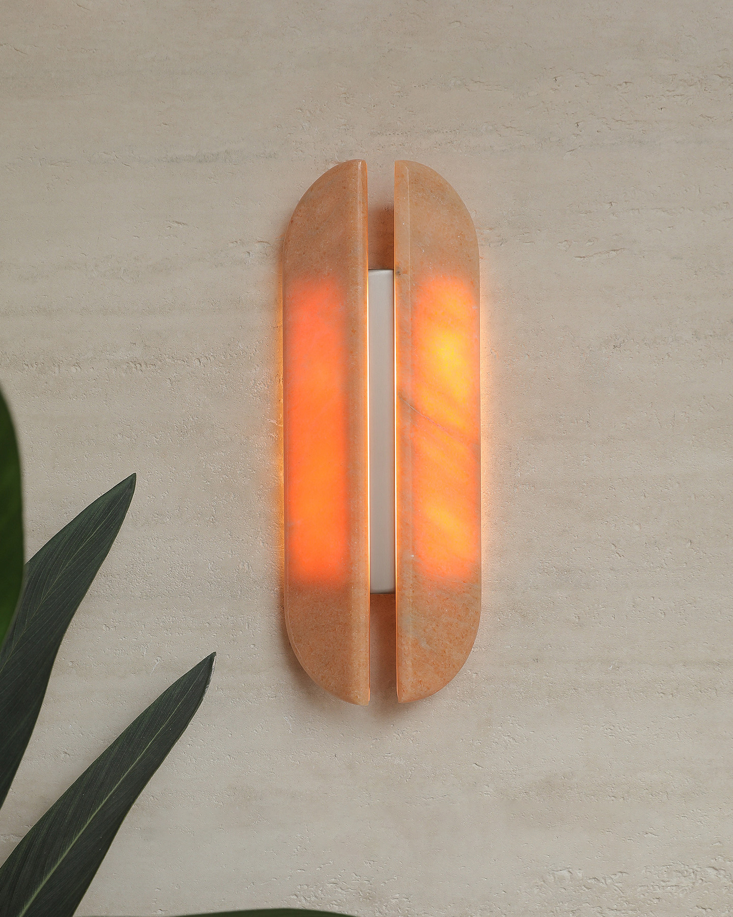 Genesis Rift Marble Wall Light
