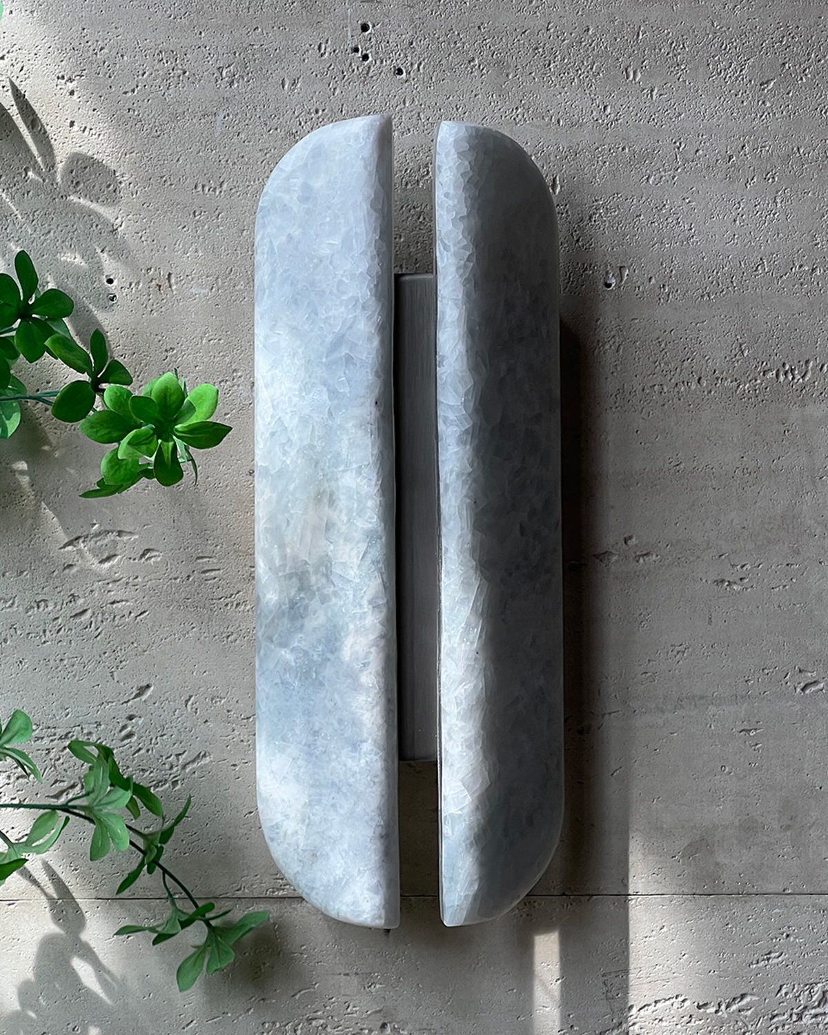 Genesis Rift Marble Wall Light