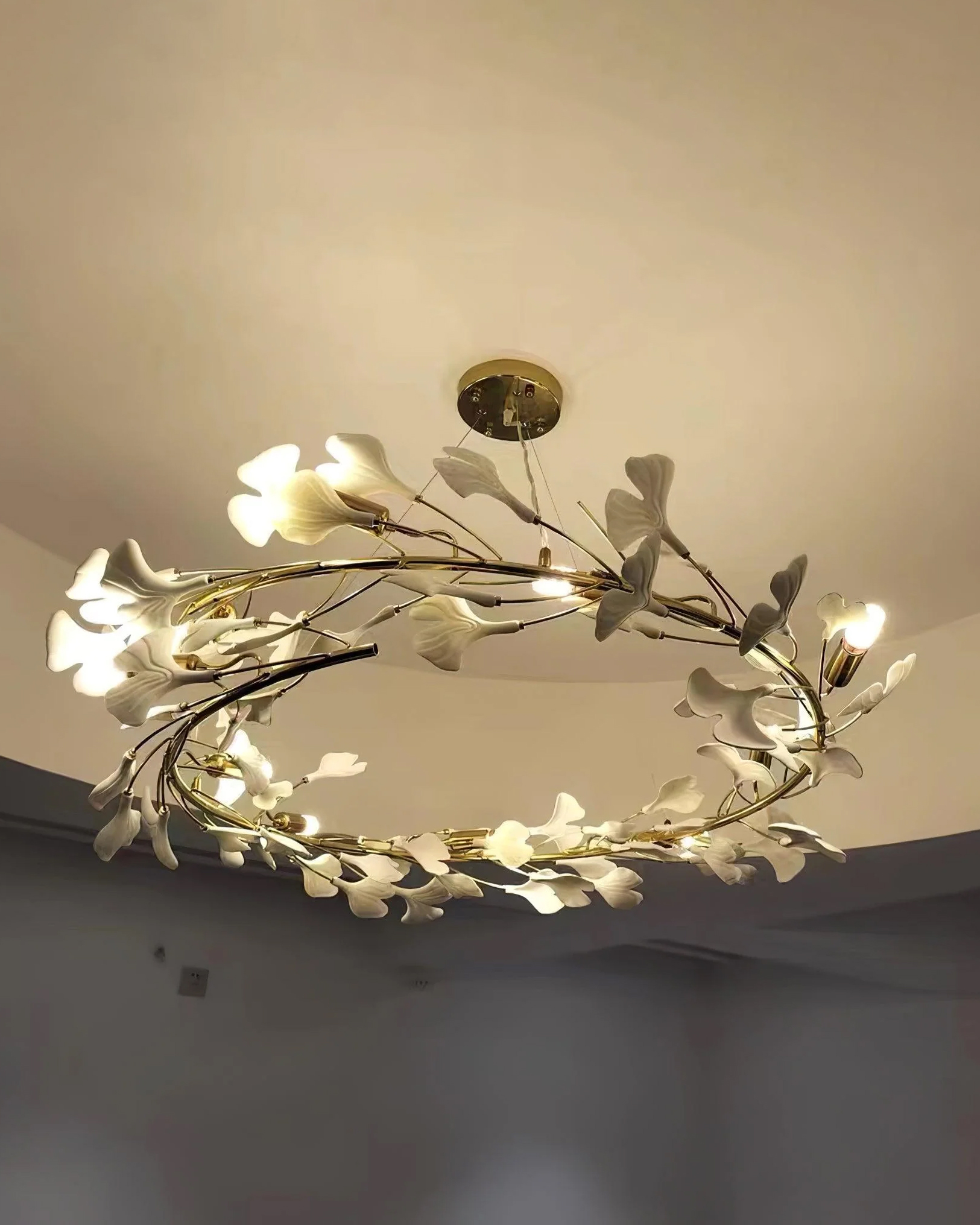 Gingko Chandelier U
