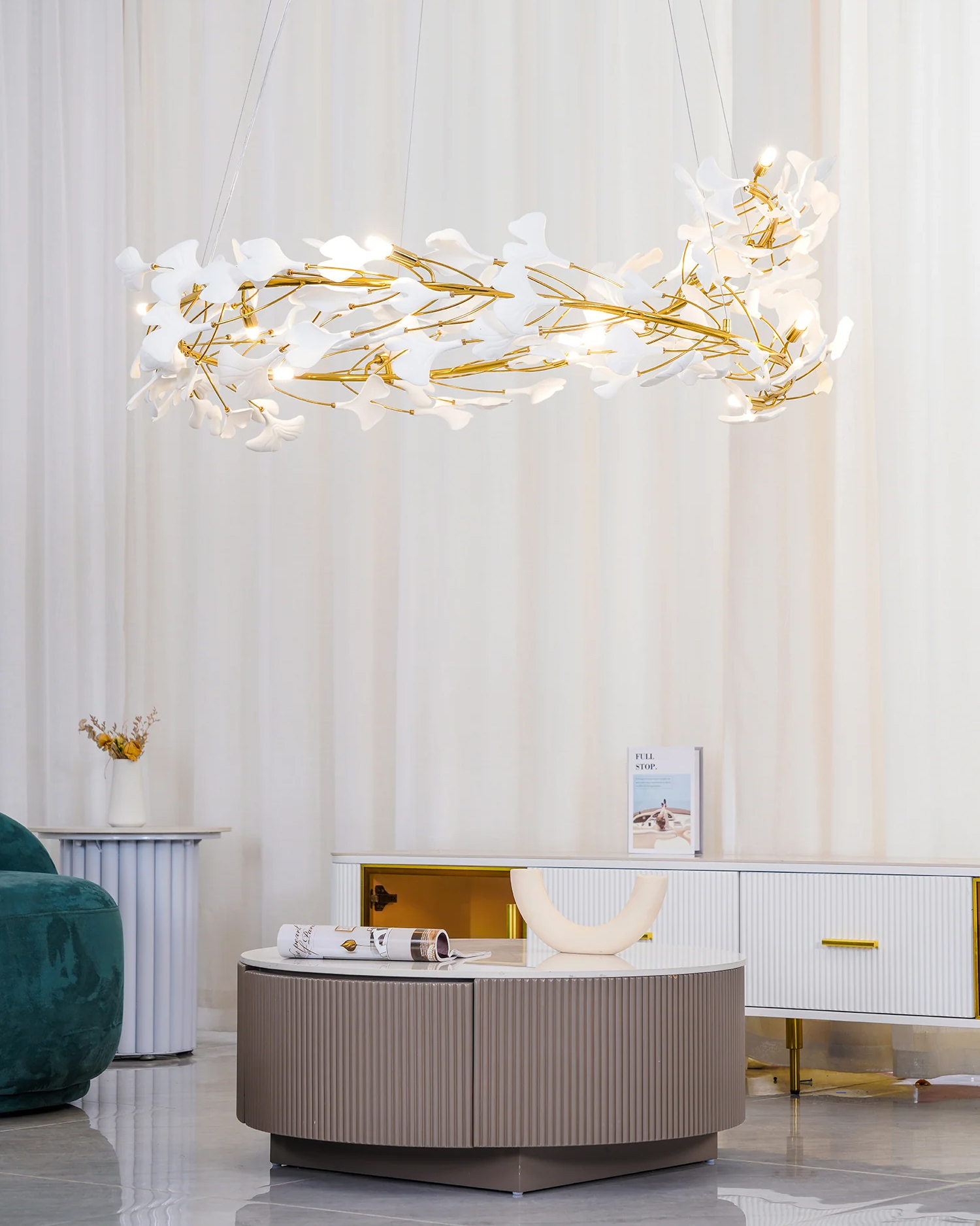 Gingko Chandelier U
