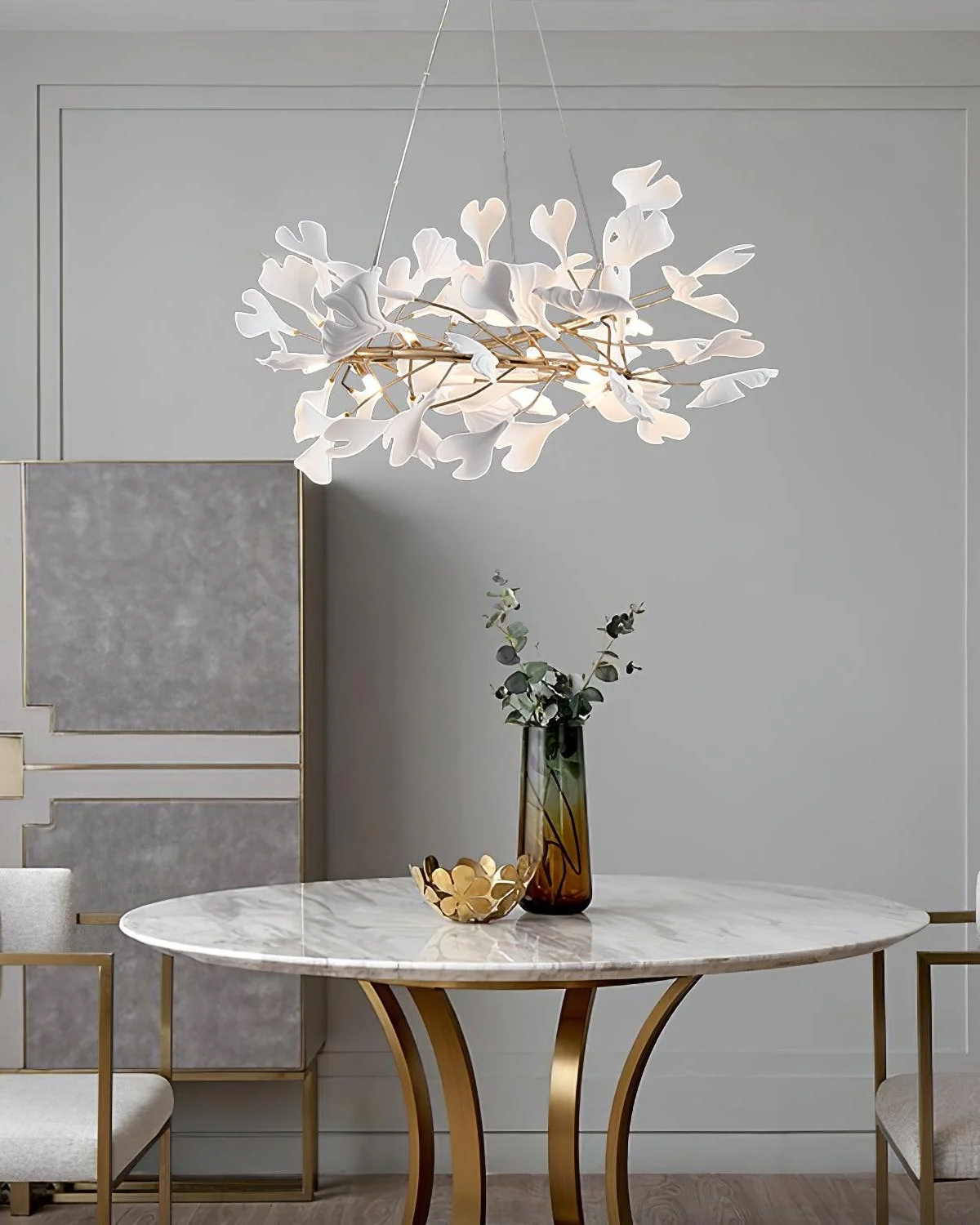 Gingko Chandelier U