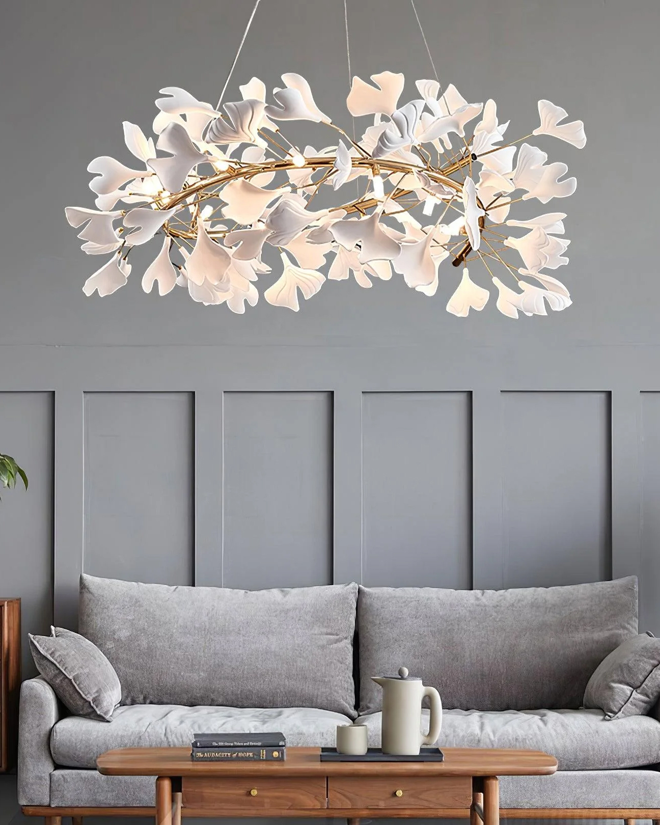 Gingko Chandelier U