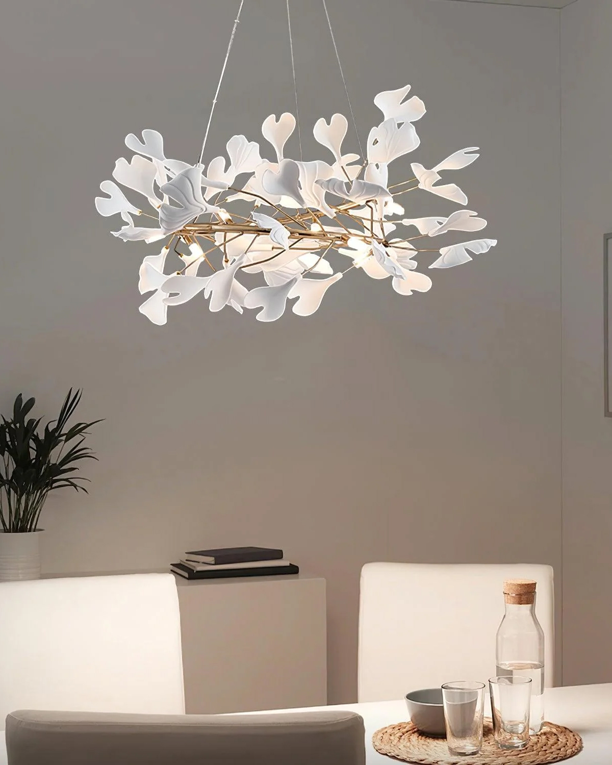 Gingko Chandelier U