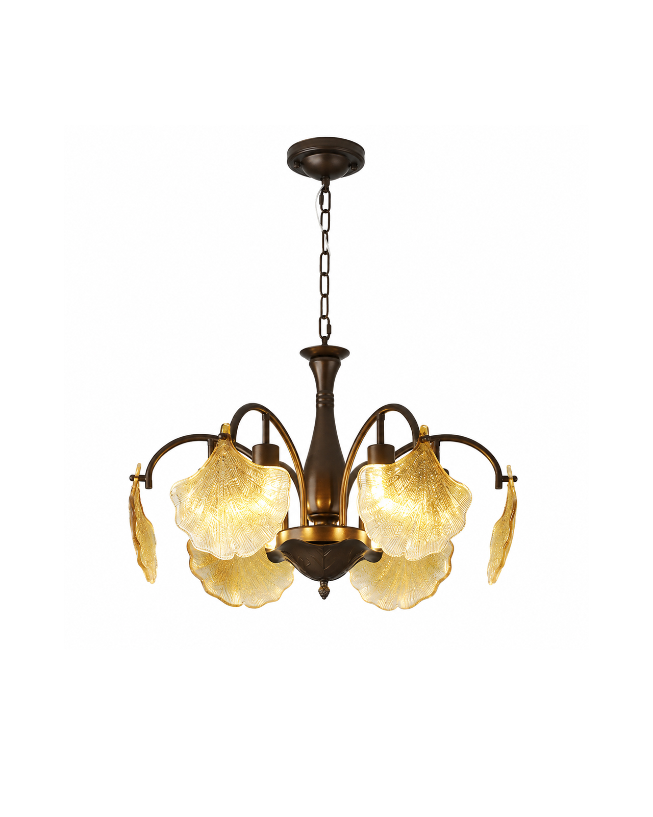 Amber Waltz Chandelier