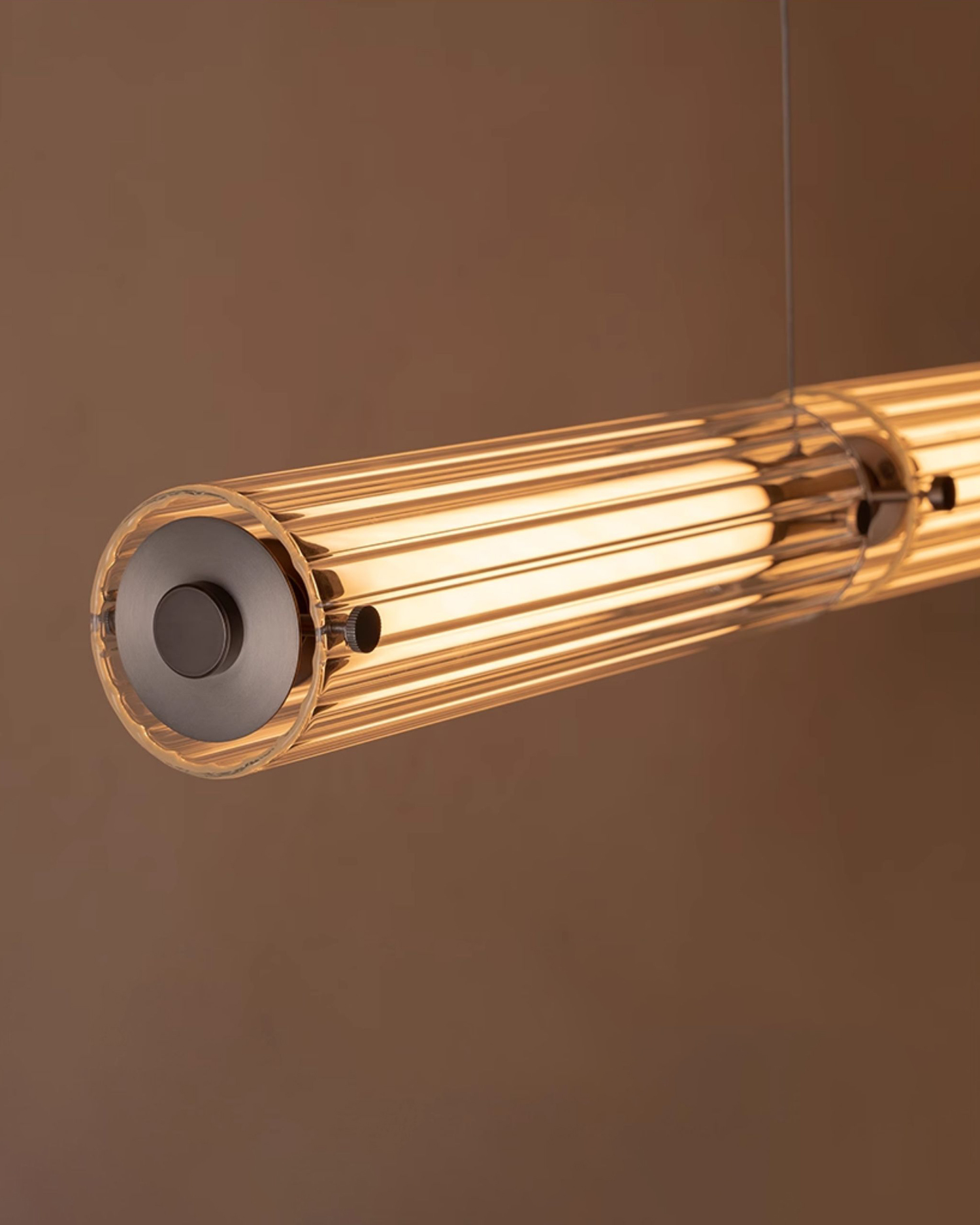 Glint Wave Linear Pendant Light