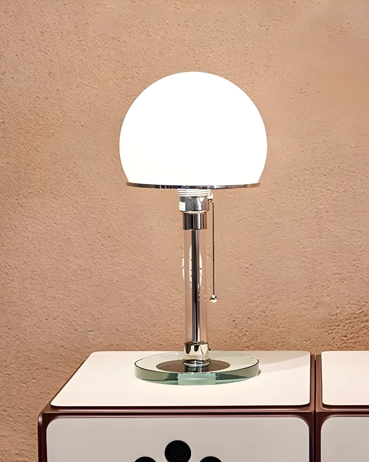 Globe Glass Table Lamp