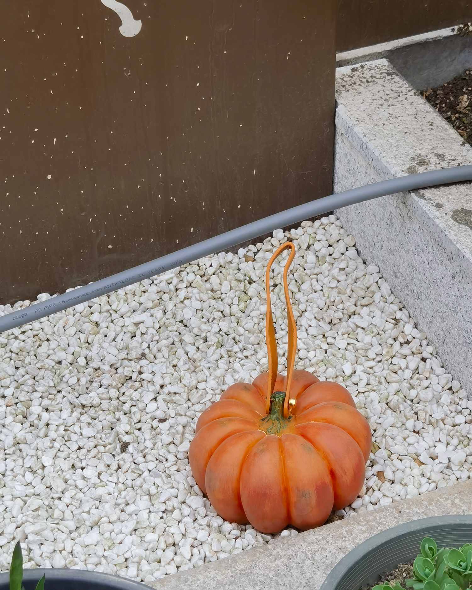 Glowing Pumpkin Outdoor Light