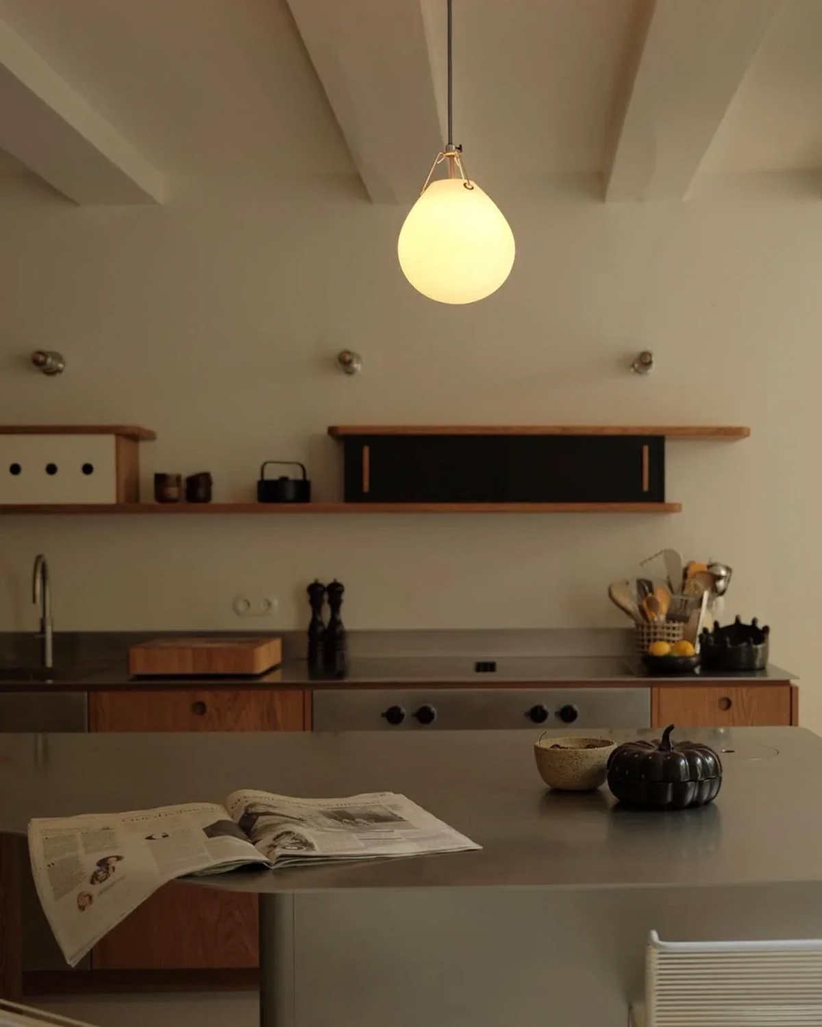 Goccia Glass Pendant Light
