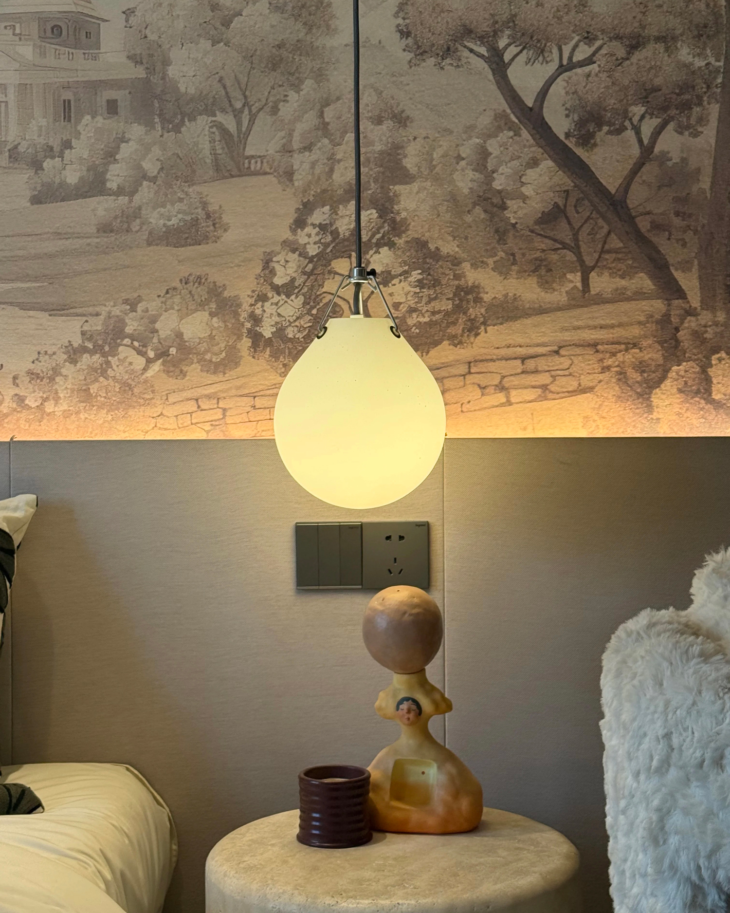 Goccia Glass Pendant Light