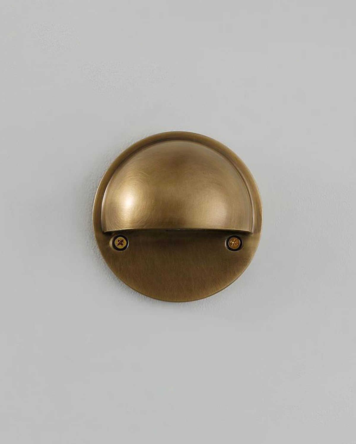 Golden Eclipse Brass Wall Light