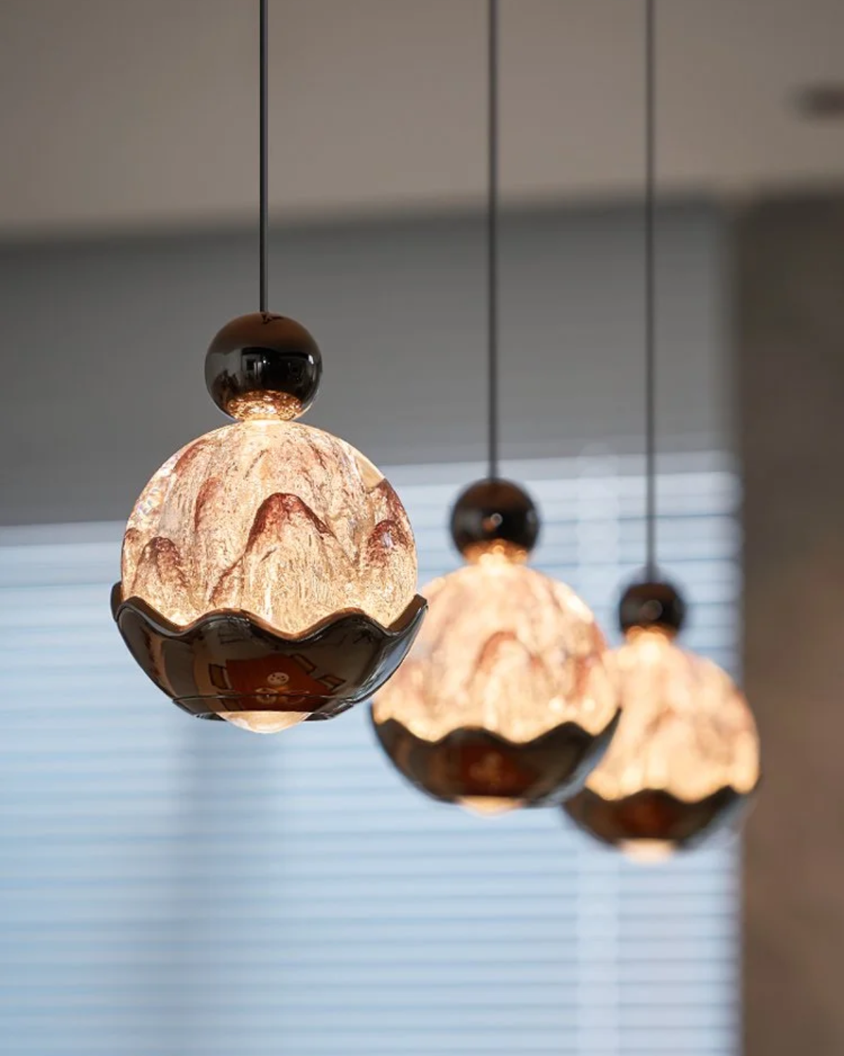 Golden Summit Pendant Light