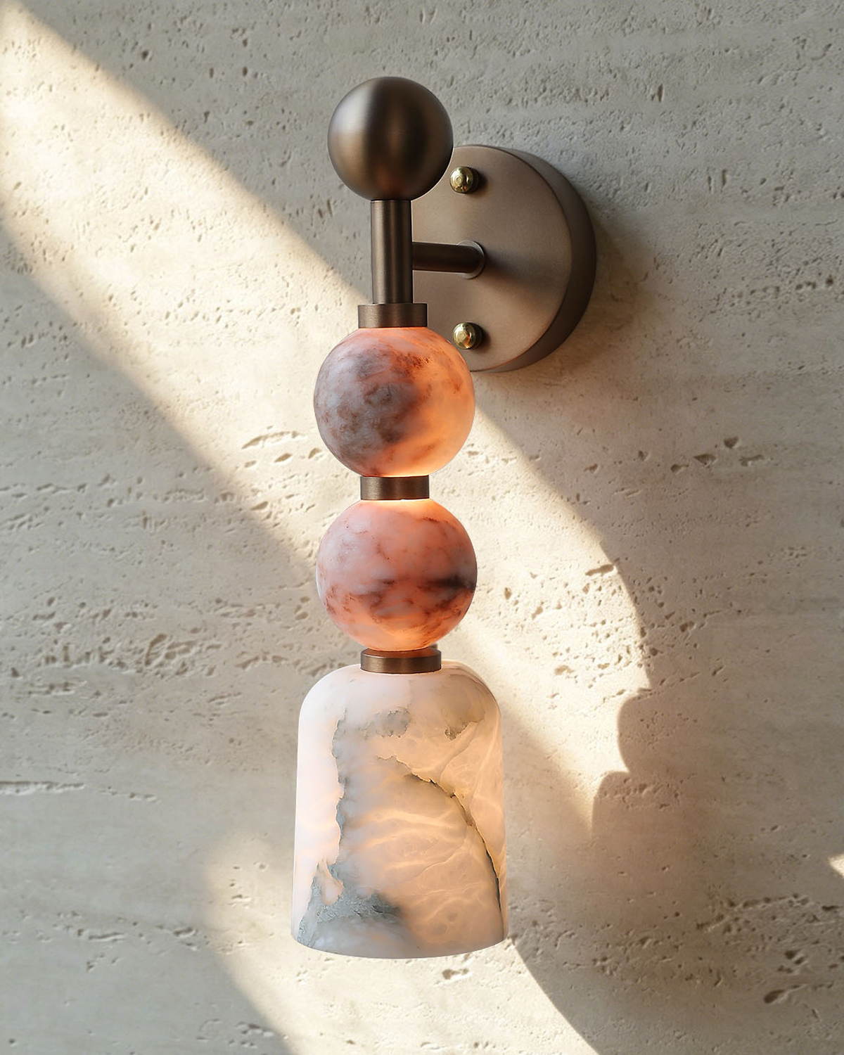 Granada Alabaster Wall Light