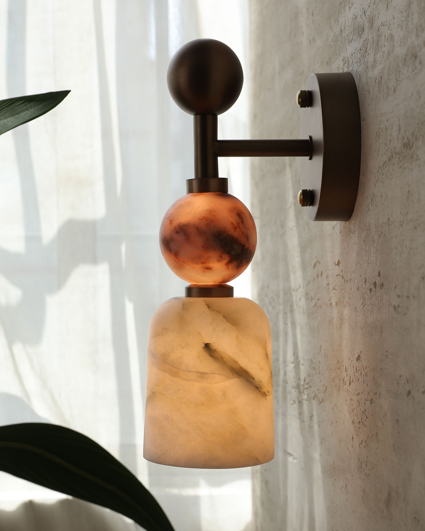 Granada Alabaster Wall Light