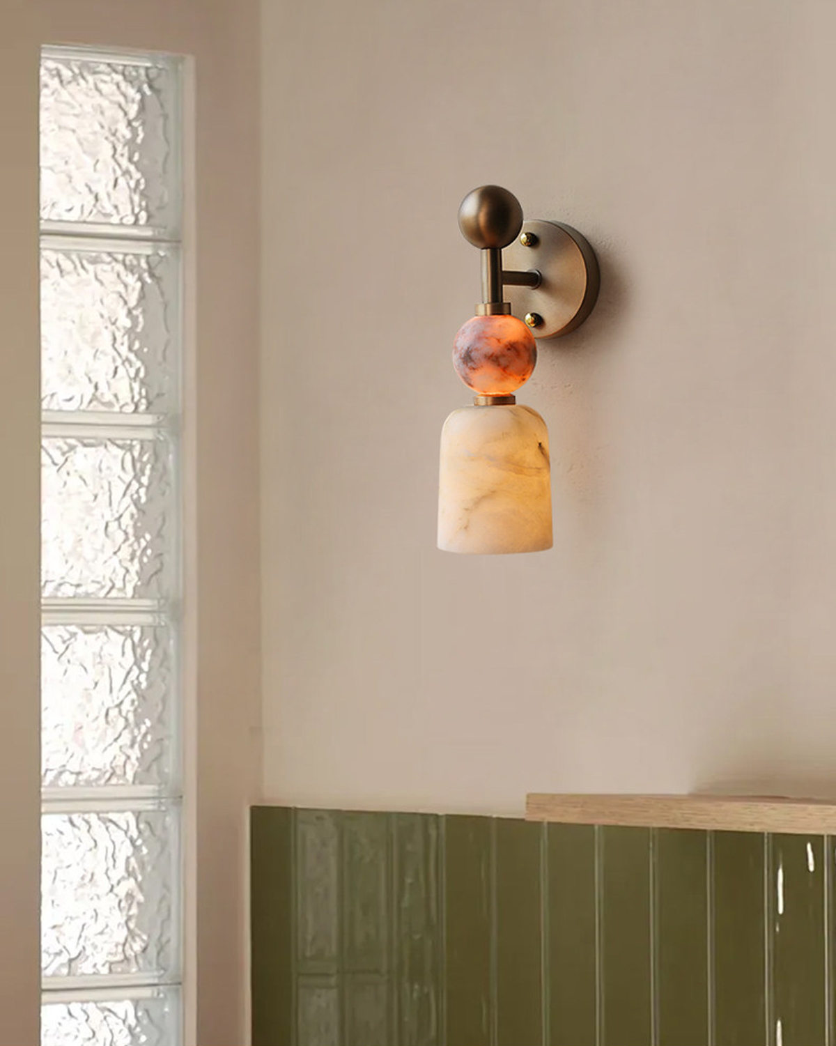 Granada Alabaster Wall Light