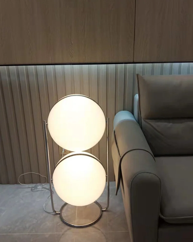 Halo Sphere Floor Lamp