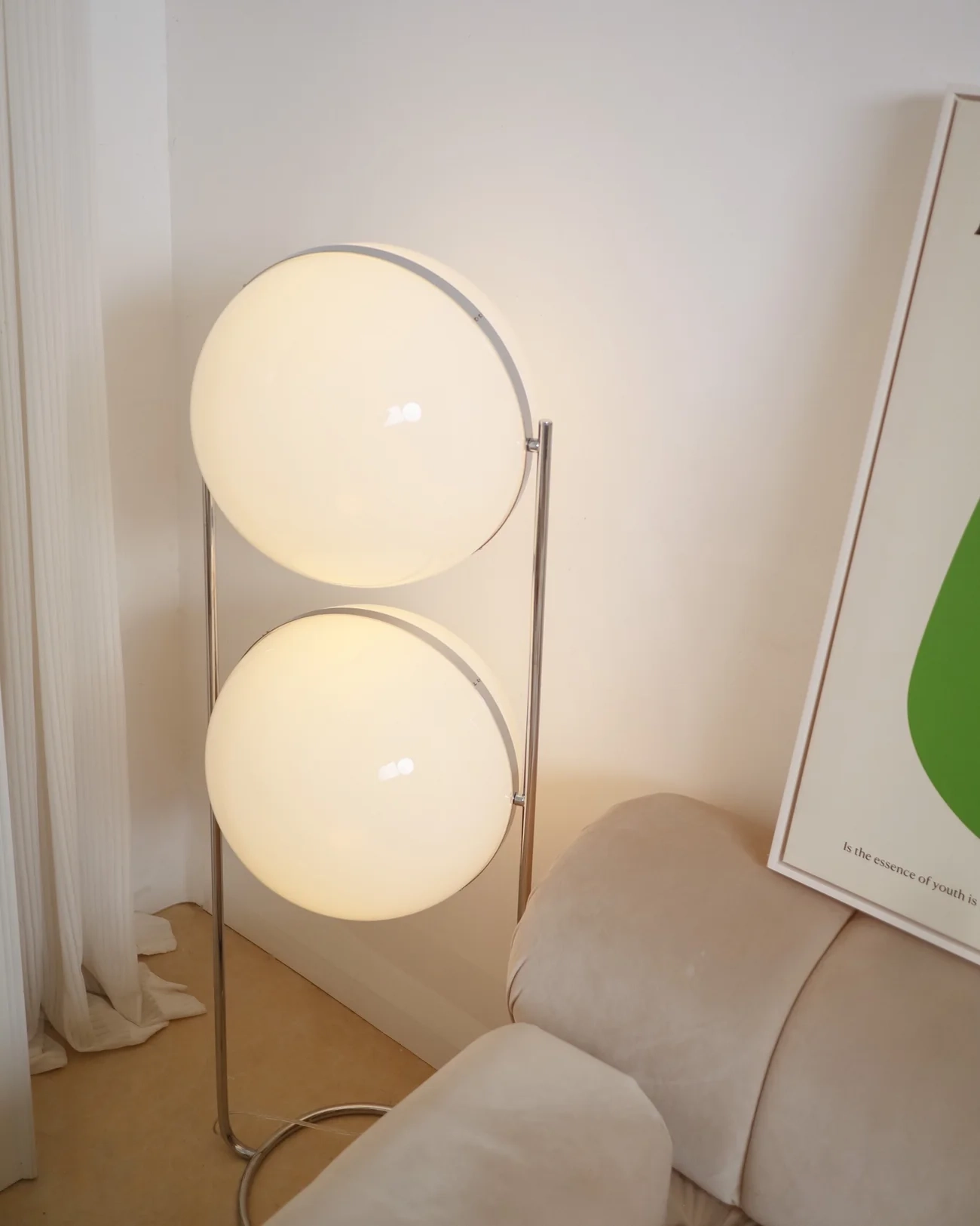 Halo Sphere Floor Lamp