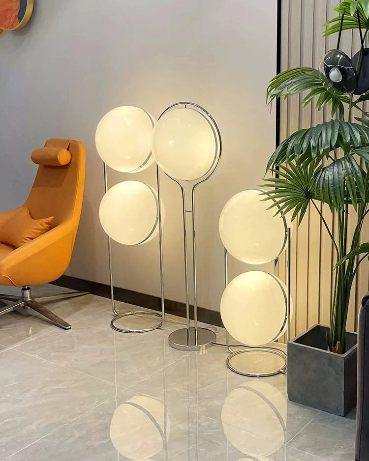 Halo Sphere Floor Lamp