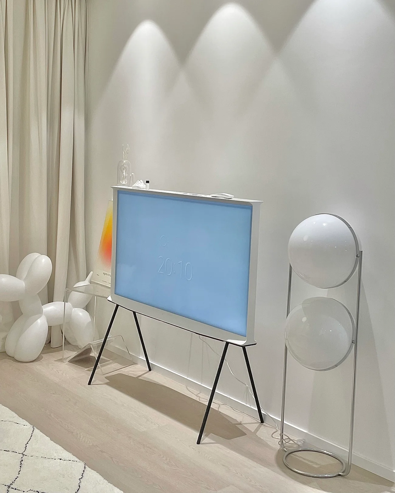 Halo Sphere Floor Lamp