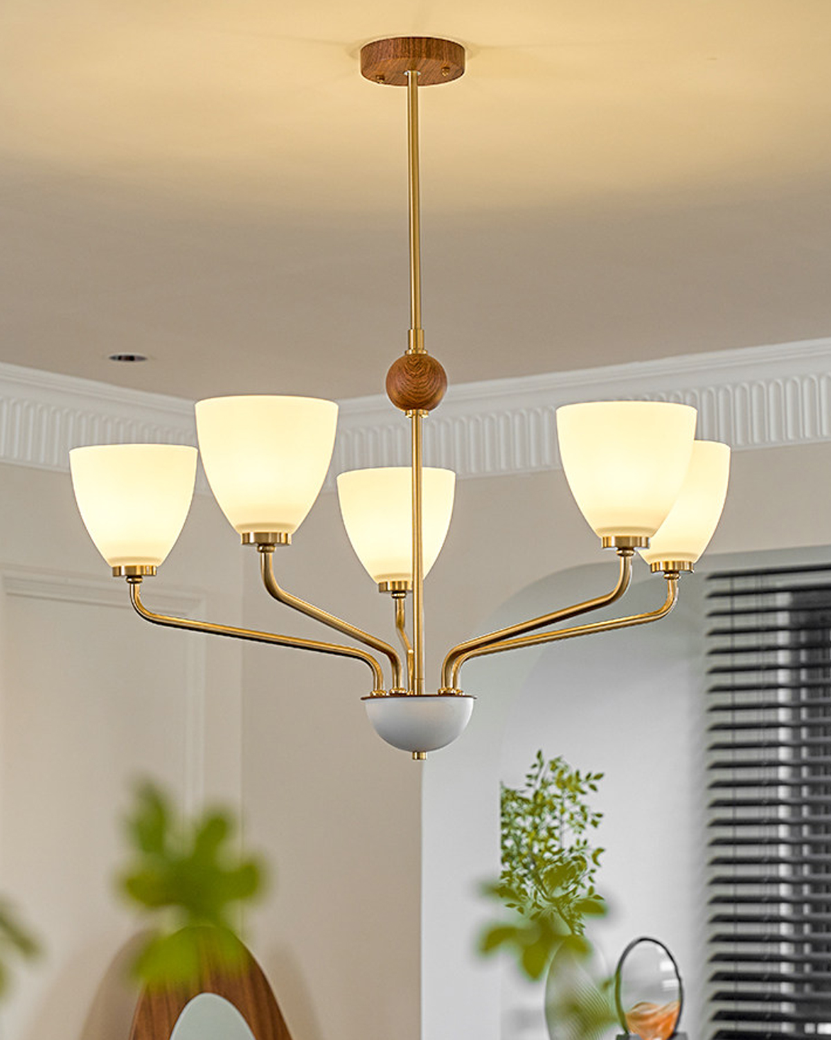 Hearth Branch Chandelier