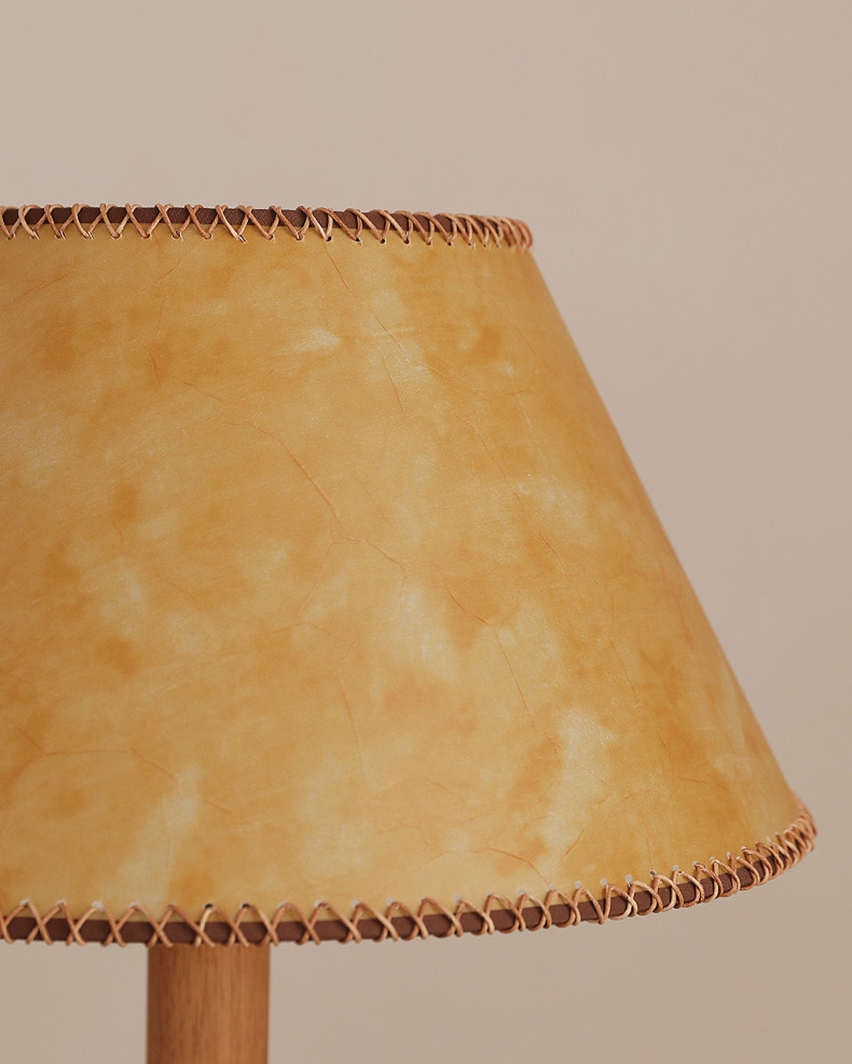 Hearth Vintage Parchment Floor Lamp