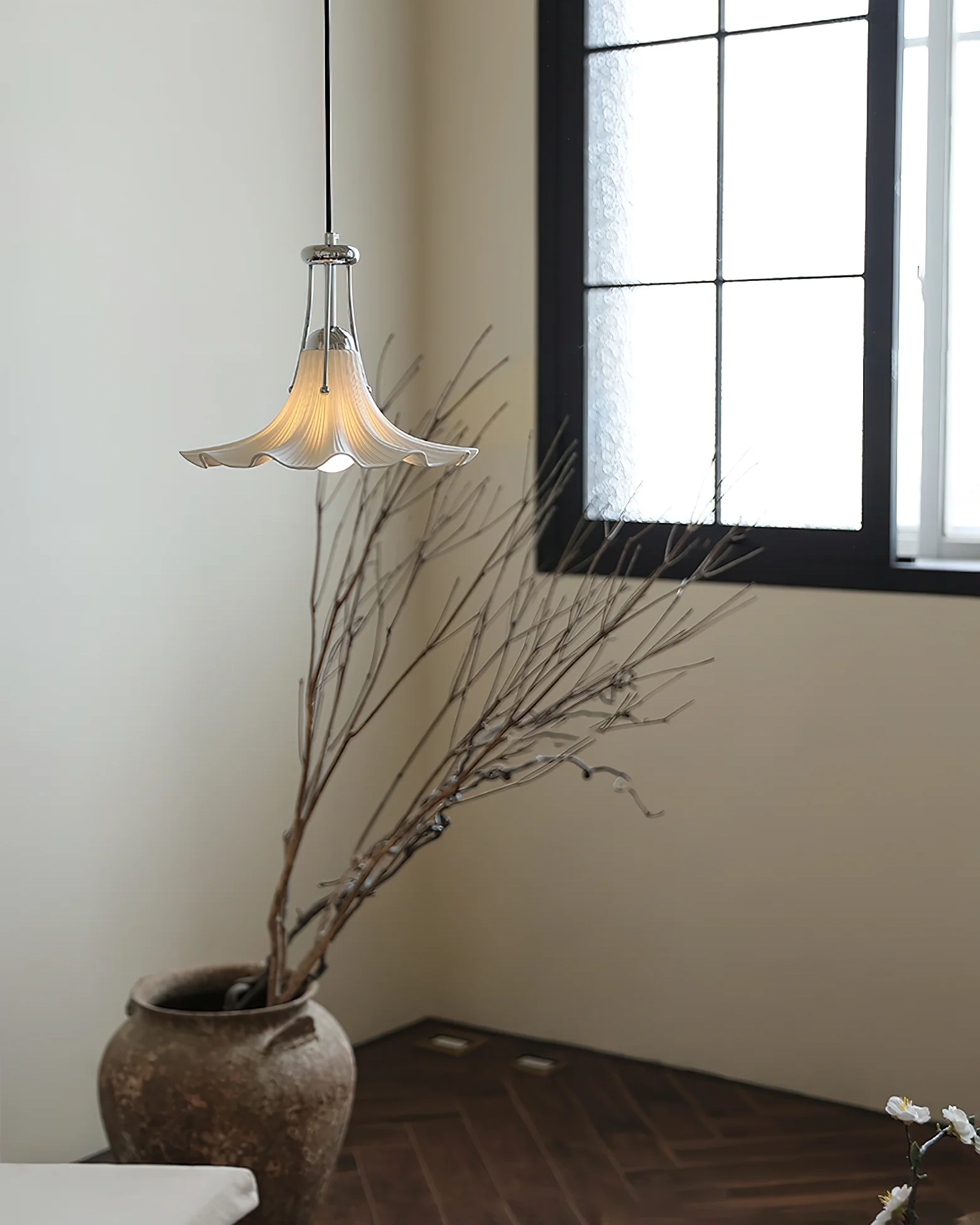  Hibiscus Pendant Light