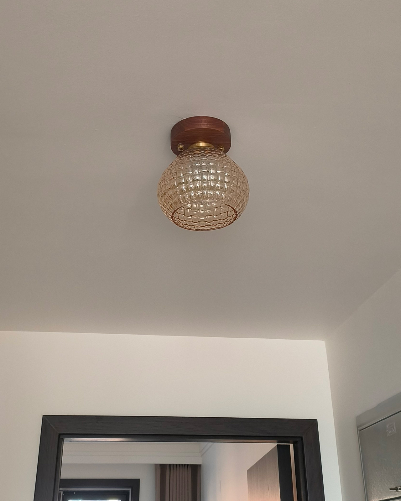 Honey Rush Glass Ceiling Light