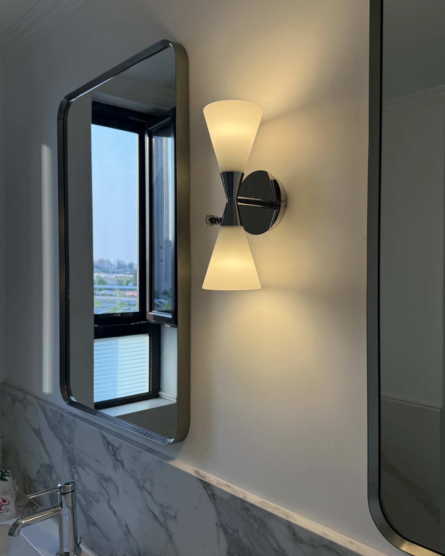 Hourglass Wall Sconce