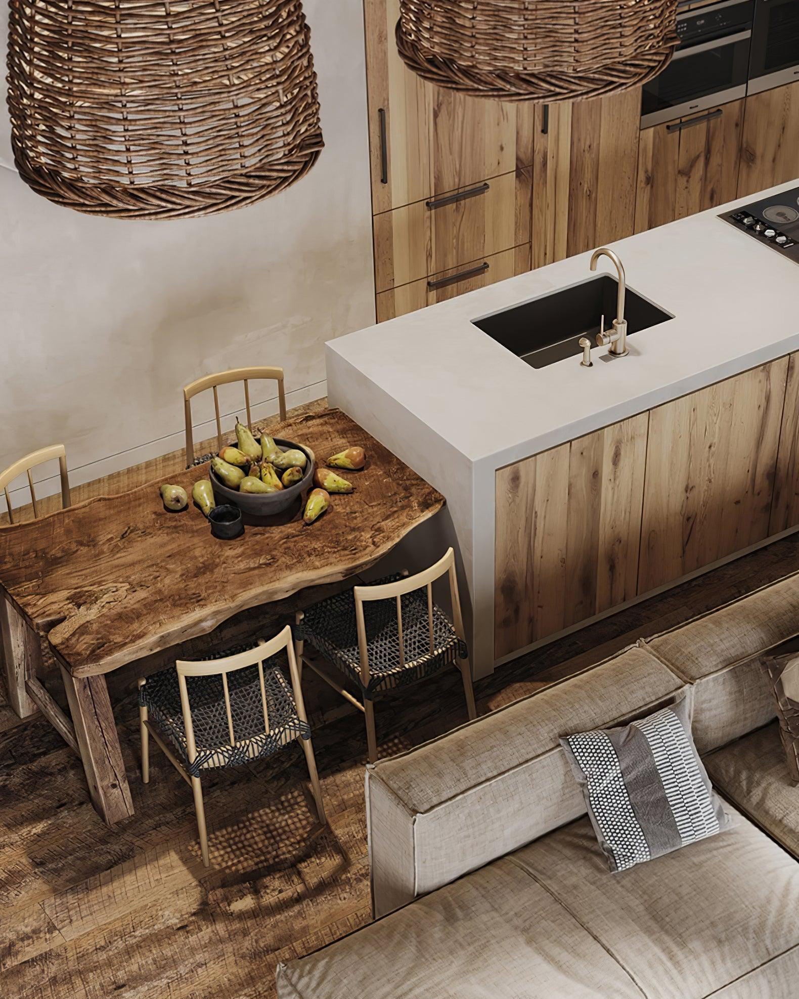 Hues Wicker Pendant Lamp