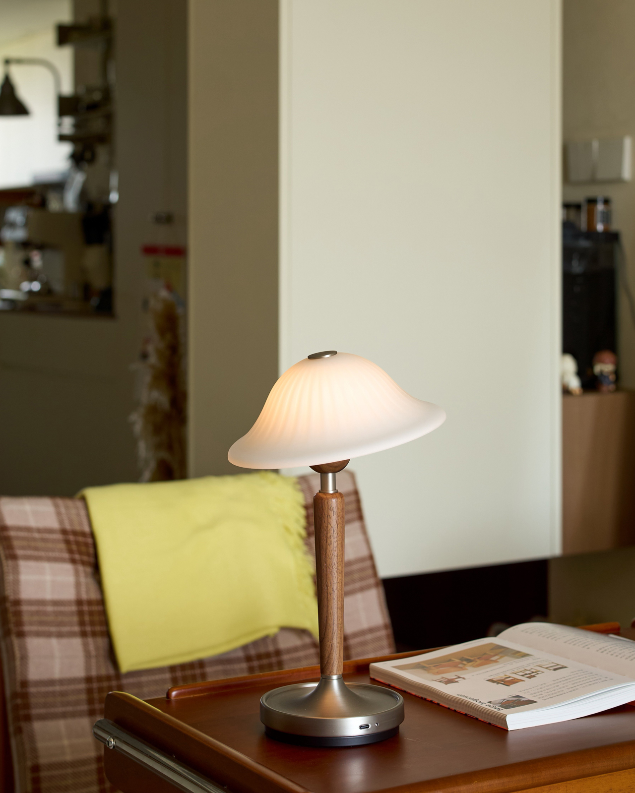 Hush Veil Rechargeable Table Lamp