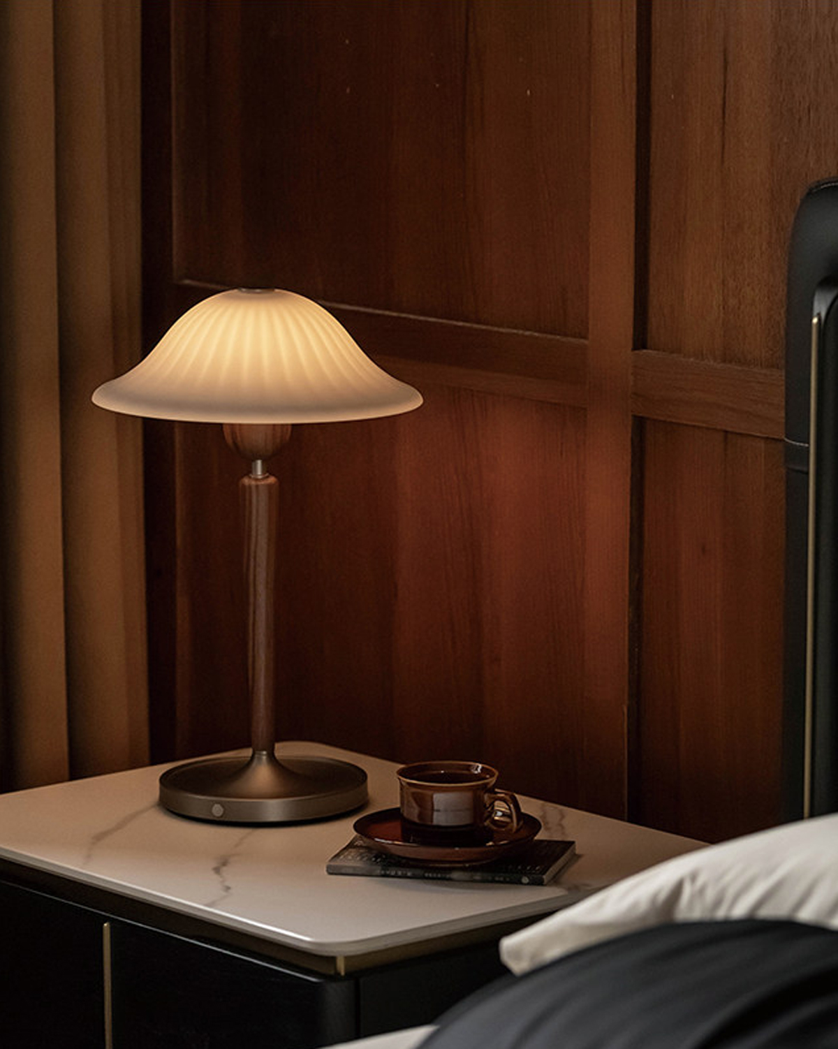 Hush Veil Rechargeable Table Lamp