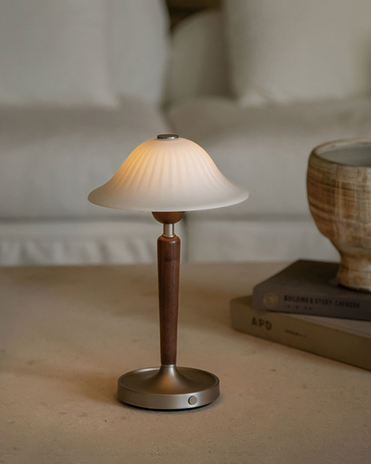 Hush Veil Rechargeable Table Lamp